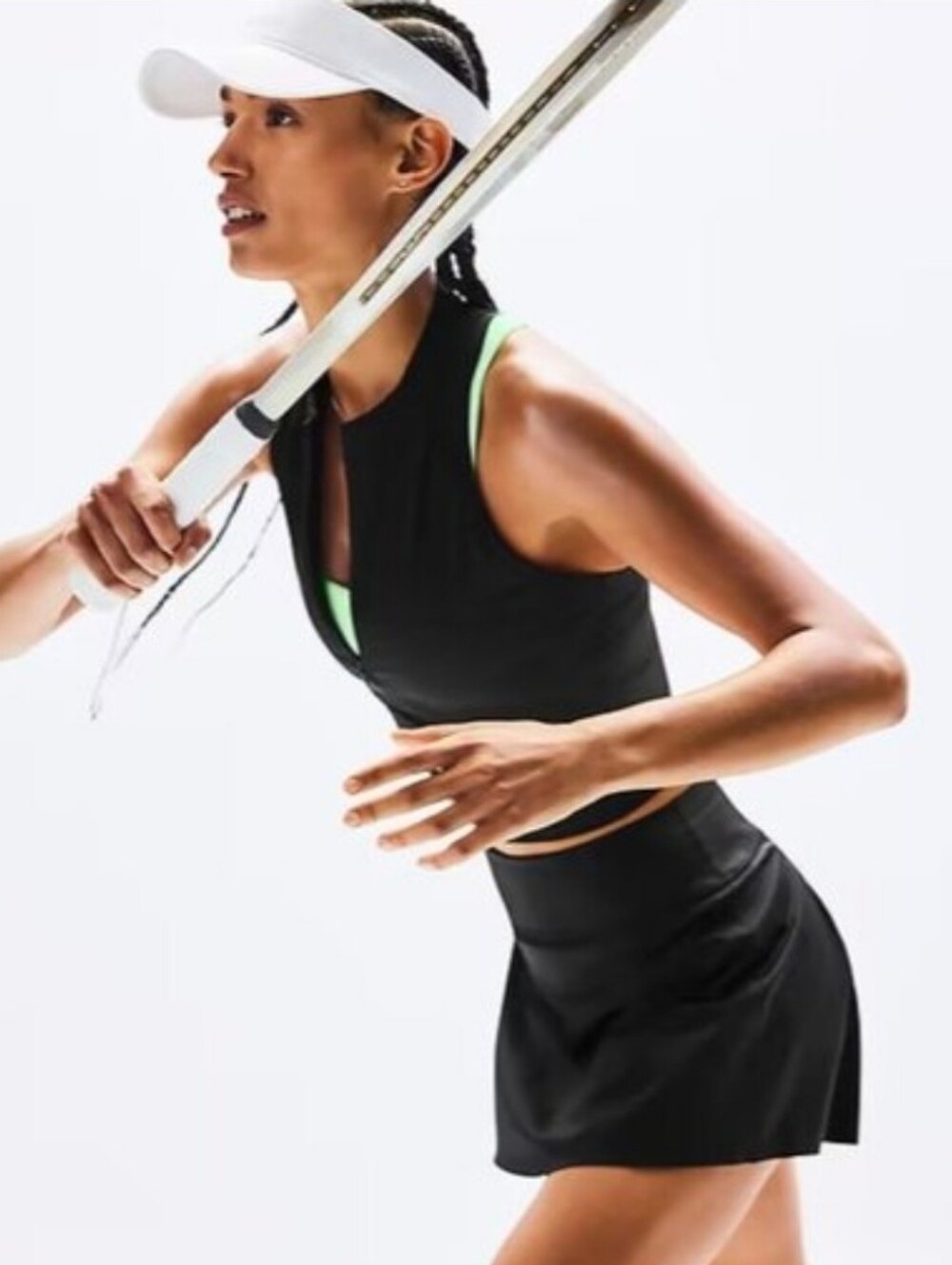 Athleta Crosstrain Zip Tank, S